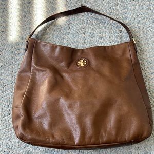 Tory Burch Large Brown Shoulder Purse